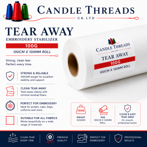 100G Tear Away 100cm x 100mm Roll